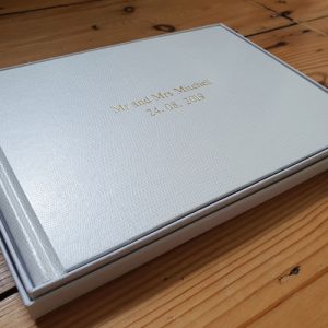 Mitchell Personalised Wedding Guest Book
